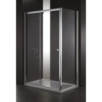 Душевой уголок Cezares Anima 120x90 см прозрачное стекло ANIMA-W-AH-1-120/90-C-Cr
