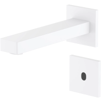 Смеситель для раковины Timo Selene 2073/16SM встраиваемый, сенсорный, белый матовый