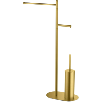 Комплект для туалета Timo Saona 13085/20 напольный, темное золото матовый