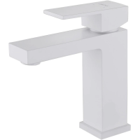 Смеситель для раковины Abber Daheim AF8210W белый матовый