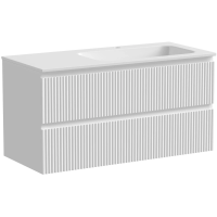 Тумба под раковину Sancos Snob R 100 R SNR100RW подвесная Bianco