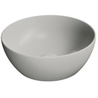 Раковина GSI Pura 885417 накладная, Ø32 см, Cenere opaco (Серый матовый)