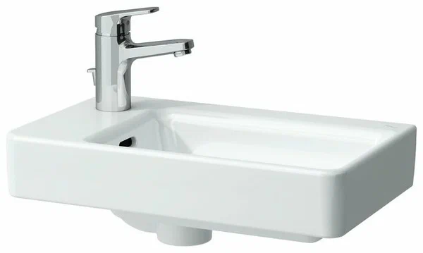 раковина laufen pro s 8.1595.5.000.104.1 l подвесная, 48x28 cм, белая