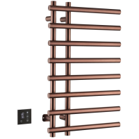 Полотенцесушитель электрический Boheme Uno 722-CB 800x500, медь матовая