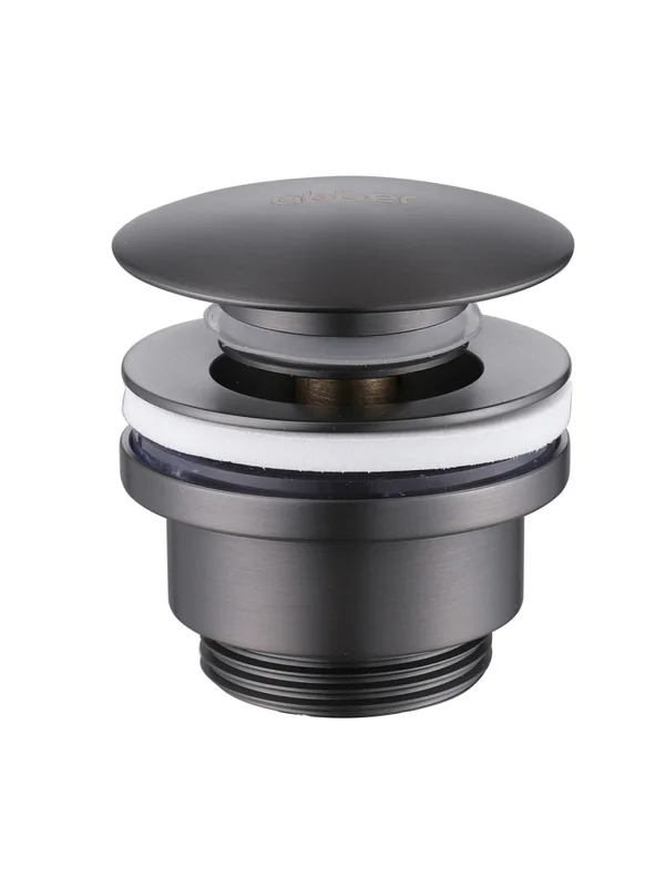 Донный клапан Abber AF0011NG для раковины, универсальный, клик клак, никель