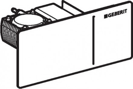 кнопка смыва geberit sigma 70 115.630.sq.1 амбер