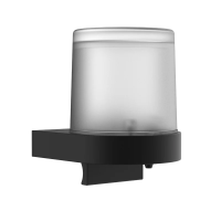Дозатор для мыла Wonzon & Woghand WW-5251-BL настенный, черный матовый