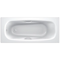 Ванна стальная BLB Universal Anatomica B75U handles N 170x75 см, с отверстиями под ручки, белый