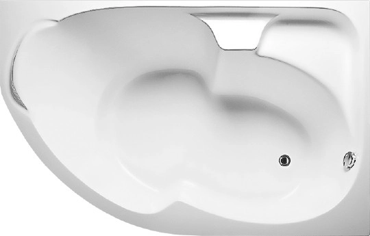 акриловая ванна 1marka diana 160x100 r, 01ди1610п / у41685 без гидромассажа