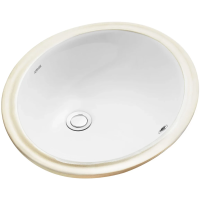 Раковина Arrow AP418E 48,5x44 см, встраиваемая снизу, белый