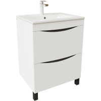 Тумба с раковиной Iddis Cloud белая, 60 см CLO60WFi95K