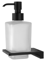 Дозатор для жидкого мыла Wonzon & Woghand Eclipse WW-9133-BL настенный, черный матовый