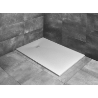 Душевой поддон из литьевого мрамора 130×90 см Radaway Kyntos F White HKF13090-04