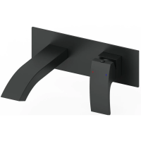 Смеситель для раковины Wonzon & Woghand Fit WW-88869009-MB встраиваемый, черный матовый