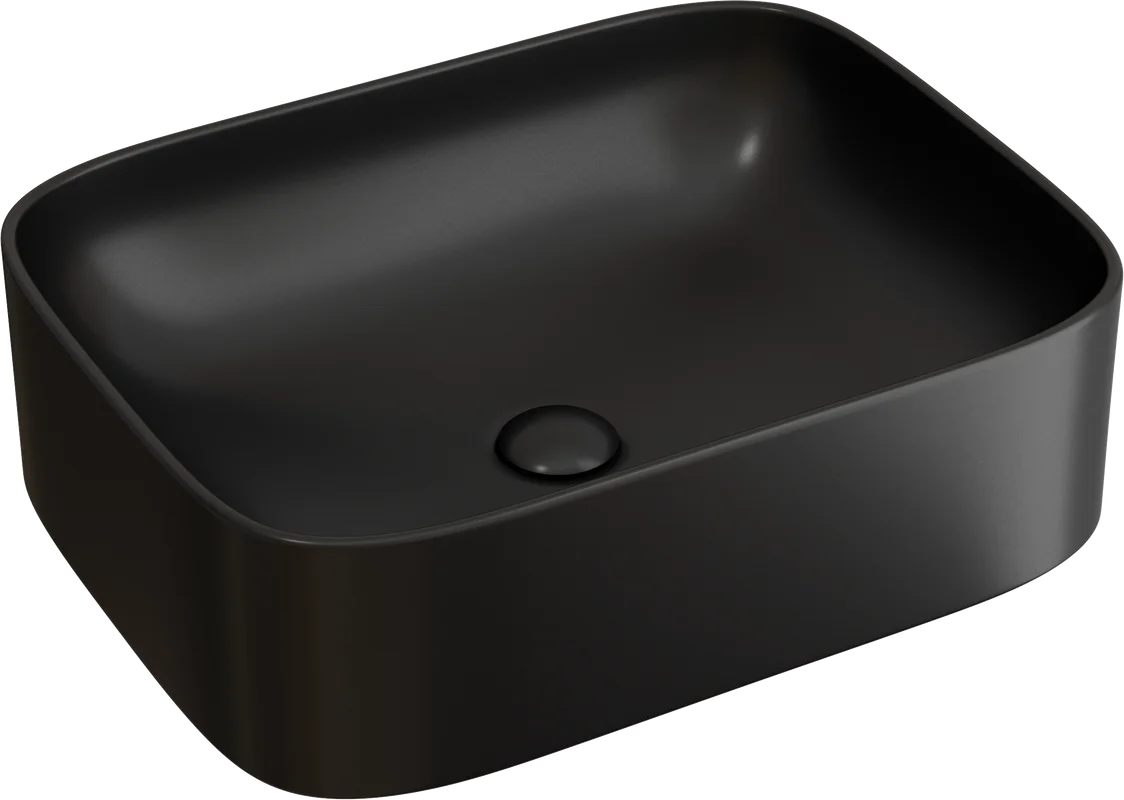 Раковина Ceramicanova Element CN6052MB накладная, 50.5x38 см, черная матовая
