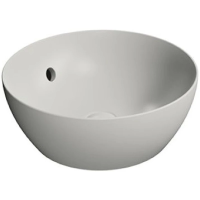 Раковина GSI Pura 885517 накладная, Ø40 см, Cenere opaco (Серый матовый)