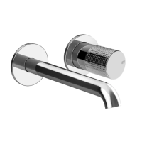 Смеситель Gessi Habito Cesello 70488#031 для раковины, встраиваемый, излив: 18 см, цвет хром