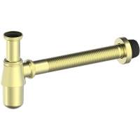 Сифон для раковины Wonzon & Woghand WW-88SS102-BG 1 1/4"-32, золотой матовый