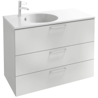 Тумба белый глянец 100 см Jacob Delafon Odeon Rive Gauche EB2534-R5-G1C