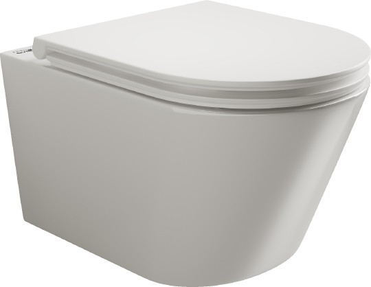 Унитаз Ceramicanova Trend Rimless 111010 S подвесной, с сиденьем микролифт, белая