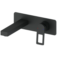 Смеситель для раковины Wonzon & Woghand WW-88869010-MB встраиваемый, черный матовый