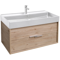 Тумба под раковину 100 см Jacob Delafon Vivienne EB1668-E75-E75 подвесная, цвет дуб давос