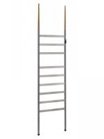 Полотенцесушитель электрический напольный WONZON & WOGHAND BREMEN, темный графит (WW-A207-GM)