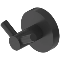 Крючок Cezares Relax RELAX-HKD-NOP двойной, для ванны, черный матовый