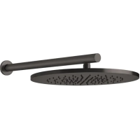 Верхний душ Gessi Gessi316 54148#707 Ø355 мм, с кронштейном, цвет шлифованное Black Metal PVD