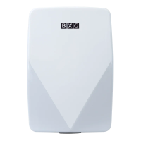 Сушилка для рук BXG JET-3500 UV, белая