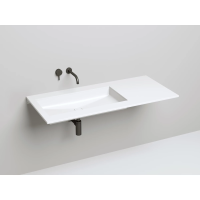 Раковина Salini S-Sense Marea 10 1802110G 74,7x40 см, встраиваемая снизу, белый глянец