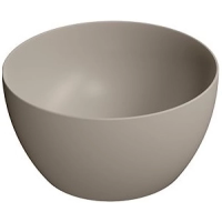 Раковина GSI Pura 885205 накладная, Ø40 см, Tortora opaco (Коричневый матовый)