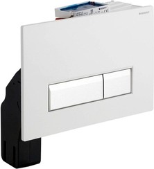 кнопка смыва geberit sigma 40 115.600.si.1 с системой удаления запахов