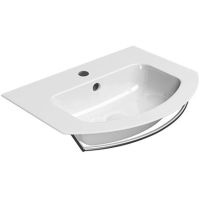 Раковина GSI Pura 8827111 подвесная, 62x48 см, цвет Bianco lucido