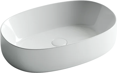 Раковина Ceramicanova Element CN5023 накладная, 54x35 см, белая