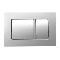 Кнопка смыва Azario AZ-8200-0030 хром матовый