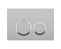 Кнопка смыва для инсталляции Esbano ESINKRG11GM для унитаза, АБС-пластик, цвет матовая оружейная сталь