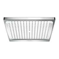 Верхний душ Hansgrohe Crometta E 240 1jet 26726000