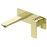 Смеситель для раковины Wonzon & Woghand Edge WW-88869003-BG встраиваемый, золотой матовый