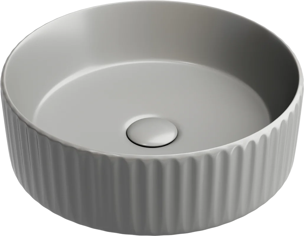 Раковина Ceramicanova Element CN6057MH накладная, Ø36 см, антрацит матовый