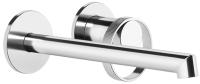 Смеситель Gessi Anello 63383#031 для раковины, встраиваемый, излив 19.4-21.4 см, внешняя часть, цвет хром