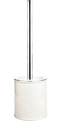 Ёршик для унитаза WasserKRAFT Rossel K-5727 белый