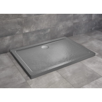 Душевой поддон 110x90 см Radaway Doros D Stone Anthracite SDRD1190-01-64S
