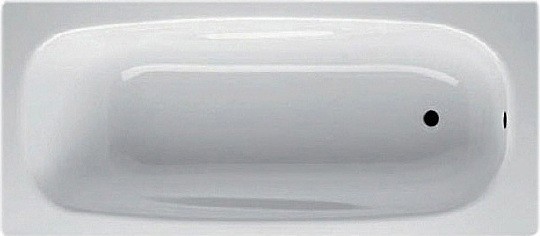 Стальная ванна BLB Universal Anatomica HG B75L 170x75 без ручек, с шумоизоляцией