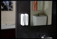 Дозатор CeramaLux F7020 для жидкого мыла, белый