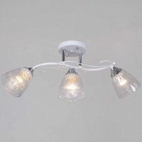 Потолочная люстра Reluce 55560-0.3-03 WH+CR