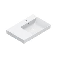 Раковина Catalano Zero 0120781001 подвесная, чаша справа, с 1 отв., 75x50 см, белый глянцевый