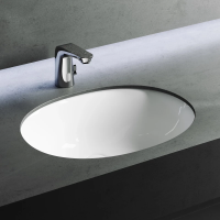 Раковина Ceramicanova Element CN6043 встраиваемая, снизу, 56x42 см, белая