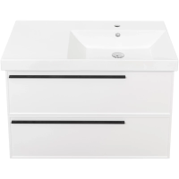 Тумба белый матовый 87,6 см La Fenice Elba Twin FNC-01-ELB-B-90-2