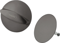 Накладки для слив-перелива Hansgrohe Flexaplus 58185340 шлифованный черный хром